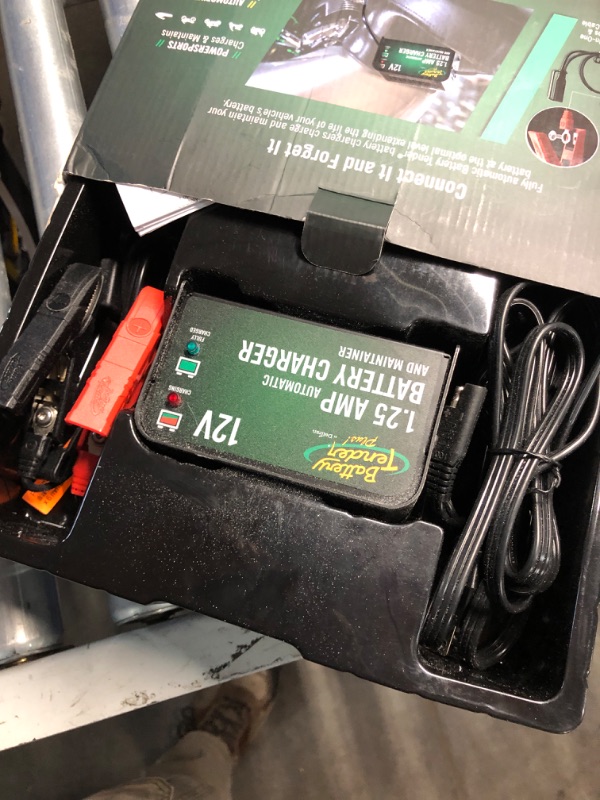 Photo 2 of (READ FULL POST) Battery Tender Plus 12V 1.25 AMP Car & Motorcycle Battery Charger and Maintainer, Float Charger for Automotive, and ATVs - Smarter Than a Trickle Charger
