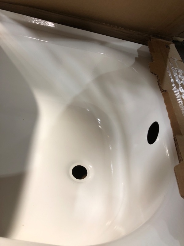 Photo 3 of *** TRUCK/TRAILER PICKUP ONLY***Bootz Industries Aloha 60 in. x 30 in. Soaking Bathtub with Right Drain in White