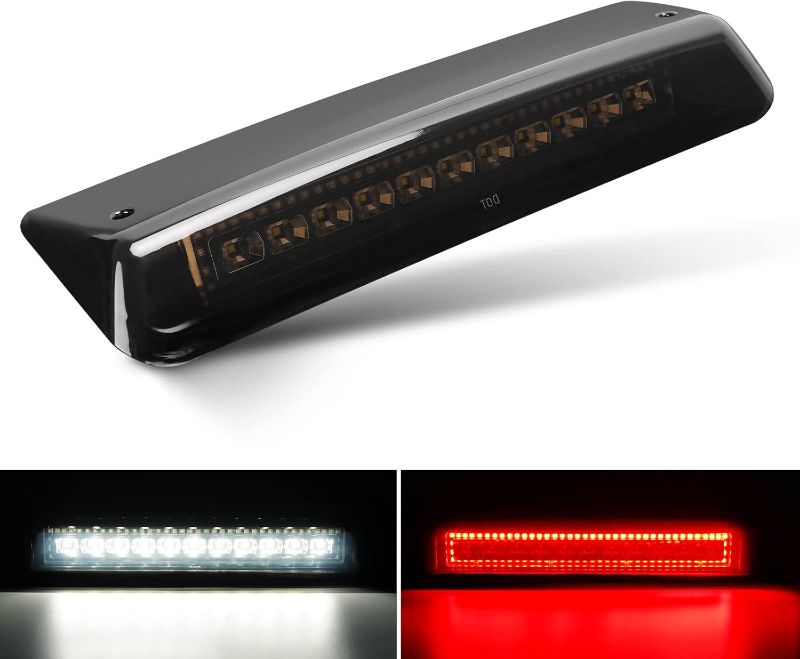 Photo 1 of (read full post) SUPAREE LED Third Brake Light Smoked Lens Fit for 2004 2005 2006 2007 2008 Ford F150, 3rd Brake Light Assembly Roof White Cargo Light Red High Mount Lamp
