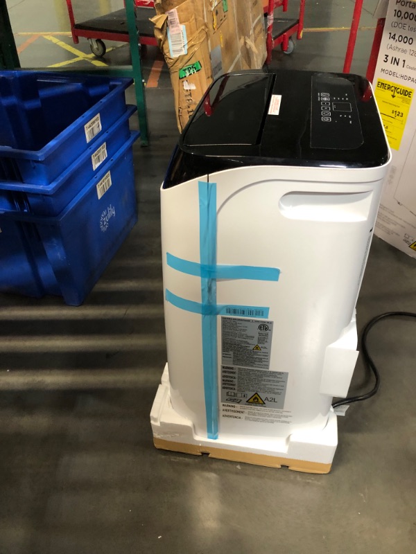 Photo 8 of ***FACTORY SEALED***12,000 BTU Portable Air Conditioner Cools Up to 500 Sq.Ft, 3-IN-1 Energy Efficient Portable AC Unit with Remote Control & Installation Kits for Large Room, Campervan, Office, Temporary Space