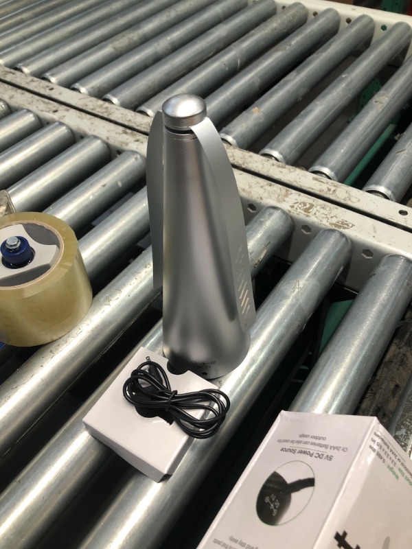 Photo 2 of (READ FULL POST) HUT-Fly Fan for Table,Portable Fan for Outdoor Indoor,Restaurant Patio Fly Fan,Battery USB Fan,Silver?4 pack?