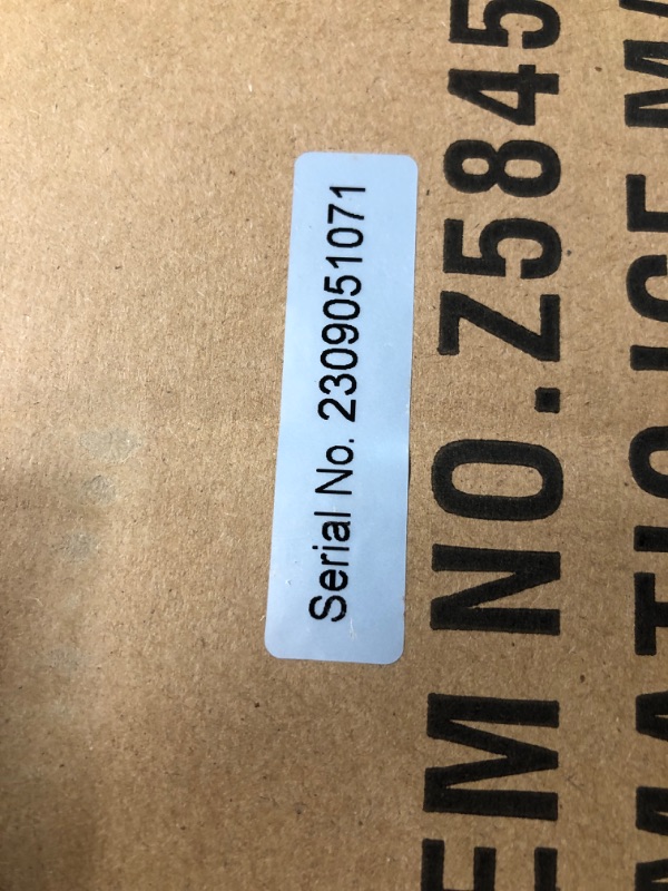 Photo 1 of **Damaged** Joy Pebble V2.0 Commercial Ice Machine,100 lbs /24H, Self Cleaning Ice Maker,Under Counter Ice Machines with 24 Hour Timer,Ice Thickness Control,Stainless Steel Ice Makers for School,Home,Bar,RV
