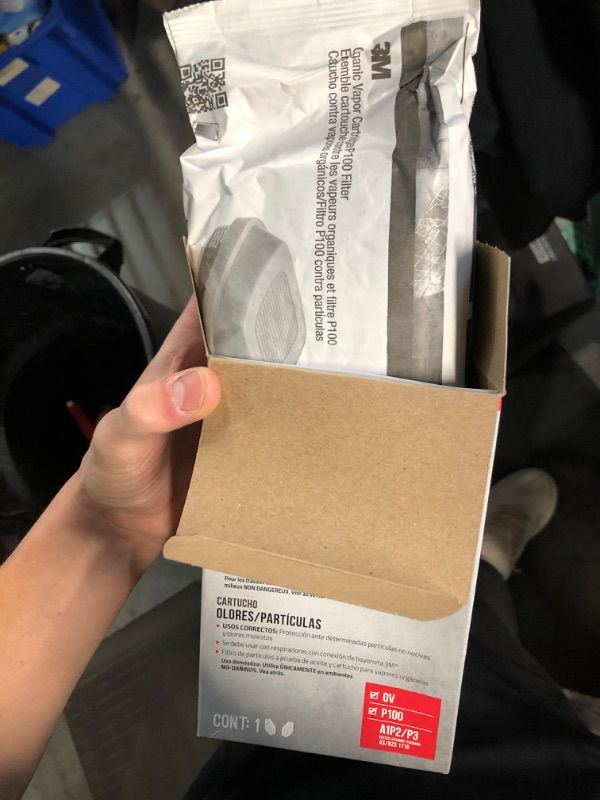 Photo 1 of (READ FULL POST) 3M P100 Replacement Cartridges for Household Multi-Purpose Respirator