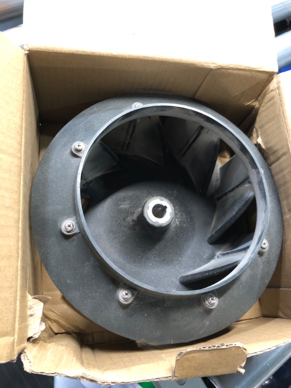 Photo 3 of ***USED AND DIRTY - UNABLE TO VERIFY FUNCTIONALITY***
SURPOUF 70359801P Blower Fan Fits for Huebsch Speed Queen and Ipso Dryer Replaces 70123301, 70123301P, 70248601, 70248601P, 70359801, TU20281, TU21120, TU218171