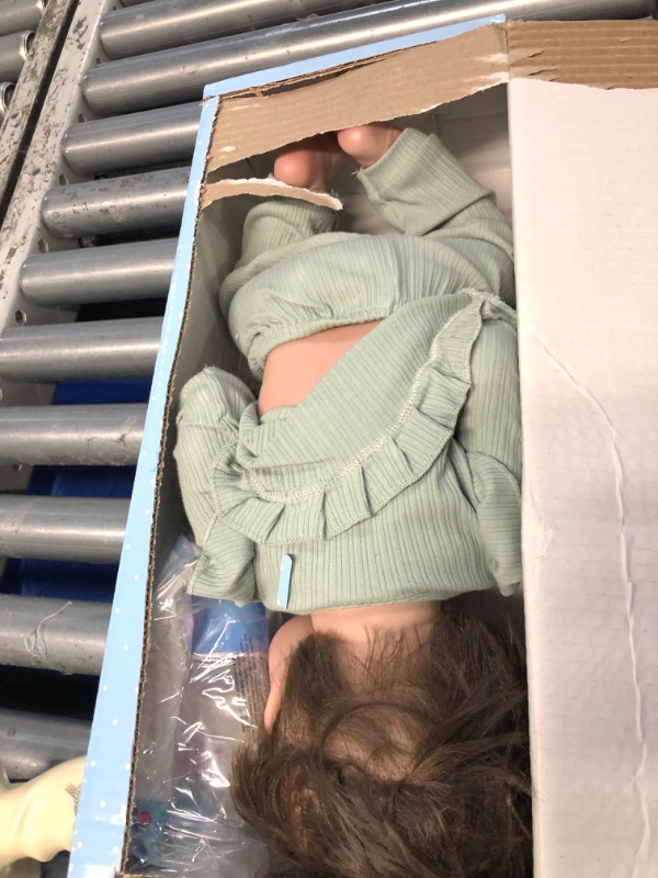 Photo 1 of **STOCK PHOTO FOR REFERENCE ONLY**
RXDOLL Realistic Reborn Baby Dolls Silicone Full Body Boy 18 Inch Life Like Baby Dolls That Look Real Life Infant Newborn Anatomically Correct Toy Gifts for Kids 3+
