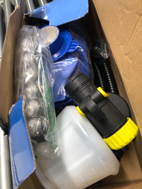 Photo 4 of **PARTS ONLY NON REFUNDABLE** READ NOTES**
LIFOVE Paint Sprayer 800W HVLP Electric Spray Paint Gun with 40 Fl Oz Container, 6.5FT Air Hose, LF807