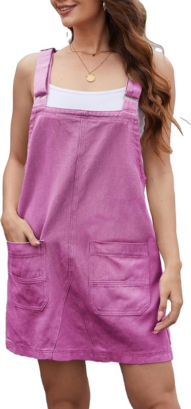 Photo 1 of ***STOCK PHOTO REFERENCE ONLY***
Womens Denim Overalls Casual Summer Adjustable Strap Jeans Rompers Overalls SMALL