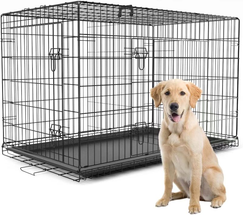 Photo 1 of **CORNER DAMAGED**
Extra Large Dog Crate | XXL 48 inch Dog Crate