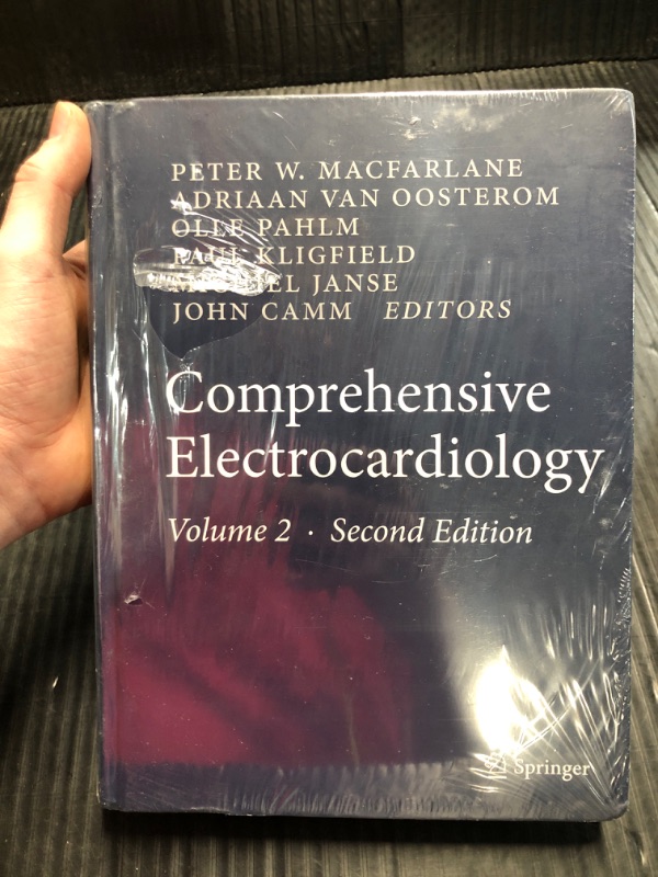 Photo 2 of **STILL SEALED** **Read full description, pic for reference only**  

Comprehensive Electrocardiology 2nd ed. 2010 Edition