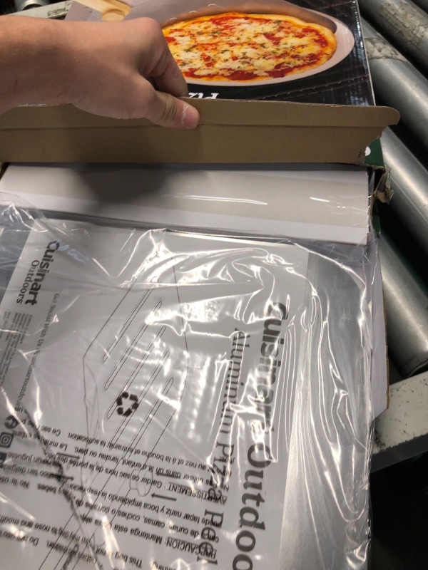Photo 1 of **MISSING HANDLE**
Cuisinart CPP-612 Aluminum Pizza Peel, 12"