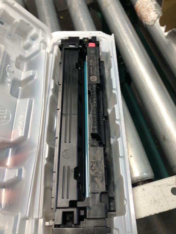 Photo 4 of ***FACTORY SEALED OPENED FOR INSPECTION***
HP 414A Magenta Toner Cartridge | Works with HP Color LaserJet Enterprise M455dn, MFP M480f; HP Color LaserJet Pro M454 Series, HP Color LaserJet Pro MFP M479 Series | W2023A