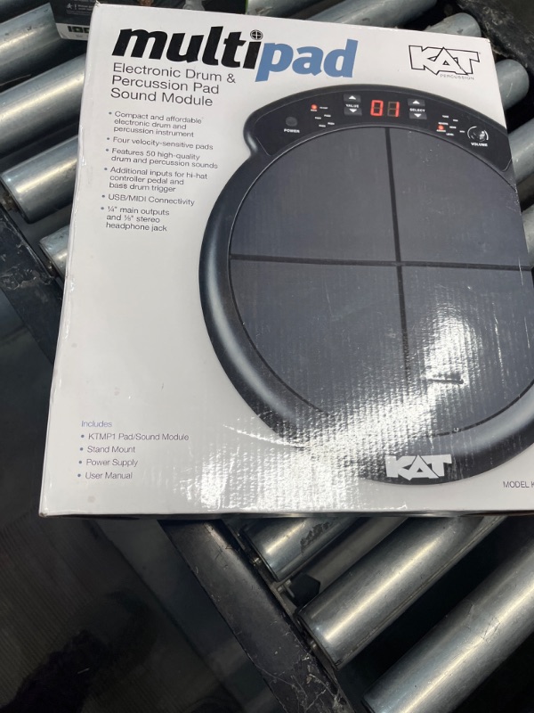 Photo 4 of ***FACTORY SEALED***
Kat Percussion KTMP1 Electronic Drum and Percussion Pad Sound Module