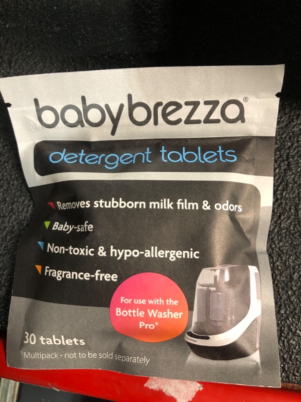 Photo 2 of ***CHECK CLERK NOTES***Baby Brezza Official Detergent Soap Tablets for Baby Brezza Bottle Washer Pro, 30 Tablets