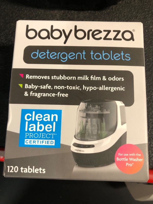 Photo 3 of ***CHECK CLERK NOTES***Baby Brezza Official Detergent Soap Tablets for Baby Brezza Bottle Washer Pro, 30 Tablets