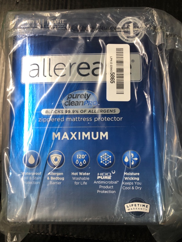 Photo 2 of AllerEase Waterproof Mattress Protector twin xl