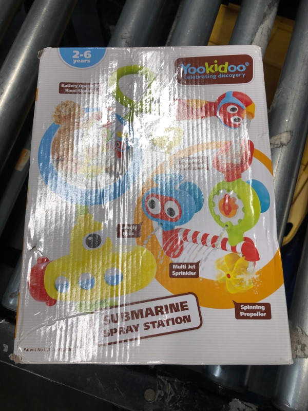 Photo 2 of ***FACTORY SEALED***Yookidoo Submarine Spray Station Bath Toy