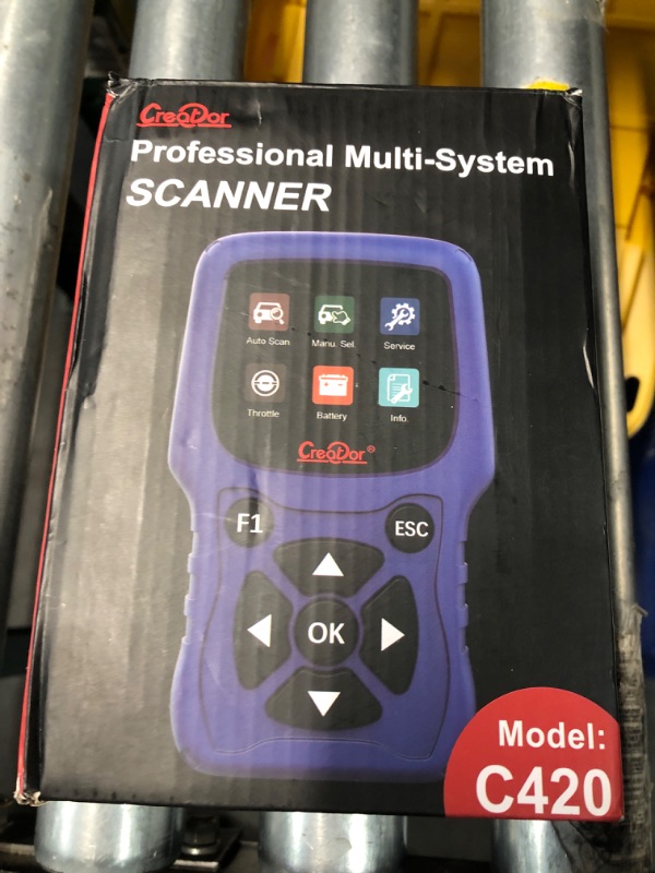 Photo 3 of (READ FULL POST) Creator C420 OBD2 Scanner Fit for BMW Mini Full Systems OBD-II Diagnostic Tool with Battery Registration Oil Reset CBS Reset ABS SRS OBD Scan Tool Code Reader [New Version Update of C110+ C310+ C410]