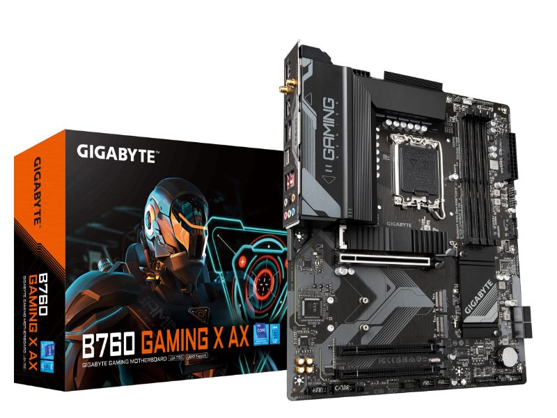 Photo 1 of ***USED - UNABLE TO TEST - SEE PICTURES***
GIGABYTE B760 Gaming X AX (LGA 1700/ Intel/ B760/ ATX/DDR5/ M.2/ PCIe 4.0/ USB 3.2 Gen2X2 Type-C/AMD WiFi 6E/ 2.5GbE LAN/Q-Flash Plus/PCIe EZ-Latch/Motherboard)