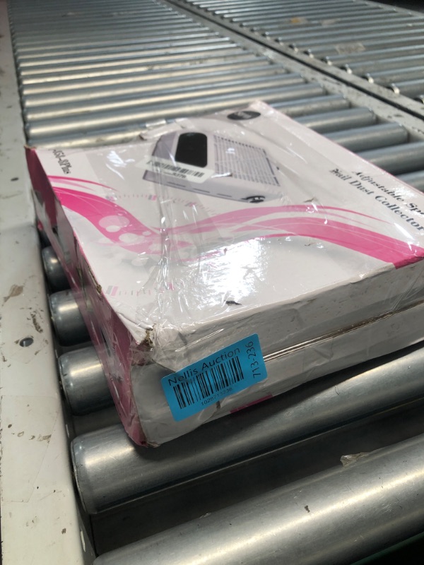 Photo 1 of ***USED - MISSING POWER CORD - UNABLE TO TEST - SEE PICTURES***
Nail Dust Collector Machine 80W Nail Dust Vacuum Cleaner with Powerful Suction Extractor Fan for Manicure -Professional Nail Filter for Nail Art Salon & Home Use When Using Nail Drill Nail Fi