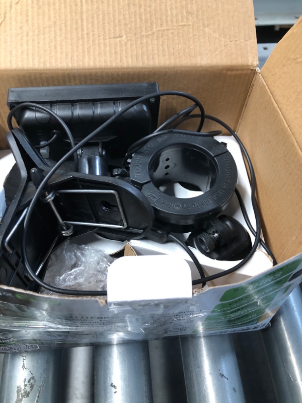 Photo 1 of ***ITEM TESTED FOR POWER, UNABLE TO TEST FURTHER***Touch Of ECO Solar Umbrella LED Spotlight - 3 Adjustable Lights