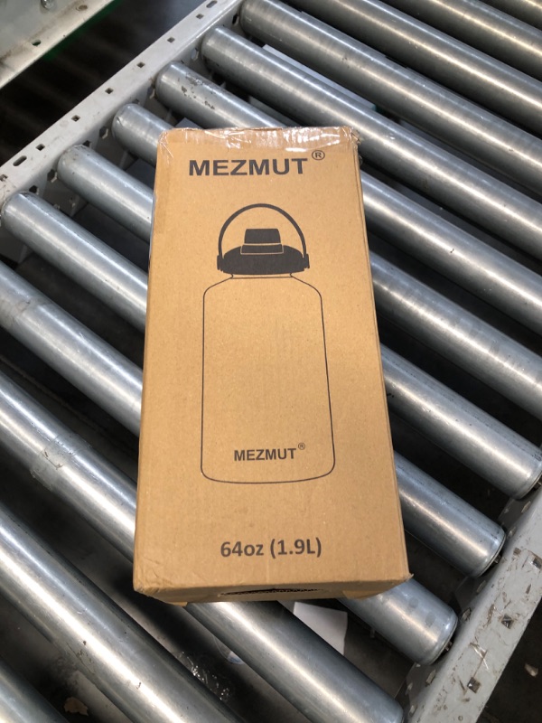 Photo 3 of **MISSING PARTS READ NOTES**
MEZMUT 64oz Insulated Water Bottle with Straw&2 Lids,Stainless Steel Water Bottle with Paracord Handle