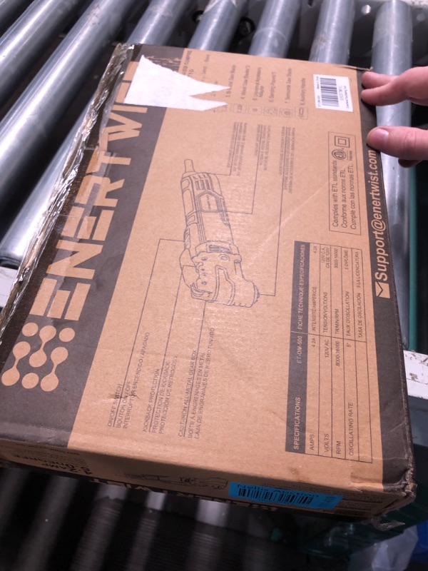 Photo 2 of ***FACTORY SEALED***ENERTWIST Oscillating Tool