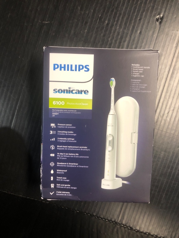 Photo 2 of ***FACTORY SEALED*** Philips SoniCare ProtectiveClean 6100 Cordless Toothbrush