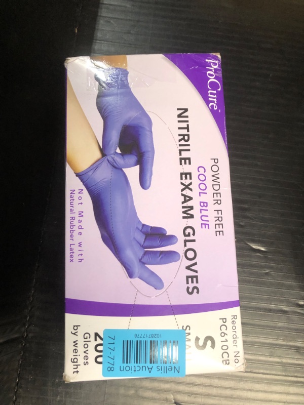 Photo 4 of ***FACTORY SEALED*** ProCure Disposable Nitrile Gloves - Small