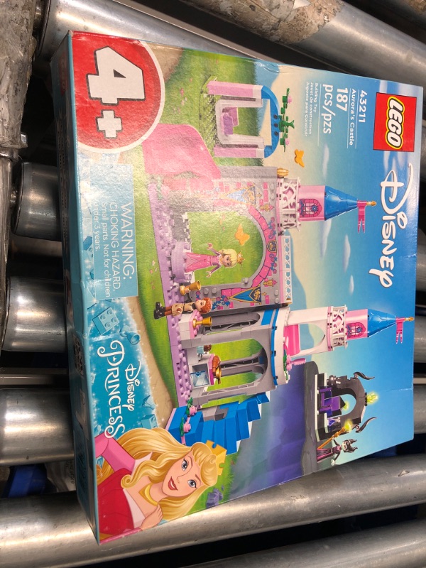 Photo 2 of ***FACTORY SEALED***
LEGO Disney Princess Aurora's Castle Building Toy Set 43211 Disney Princess Toy with Sleeping Beauty, Prince Philip and Maleficent Mini-Doll Figures, Disney Gift Idea for Kids Boys Girls Age 4+