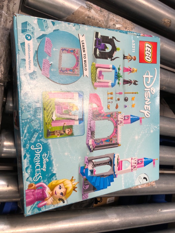 Photo 3 of ***FACTORY SEALED***
LEGO Disney Princess Aurora's Castle Building Toy Set 43211 Disney Princess Toy with Sleeping Beauty, Prince Philip and Maleficent Mini-Doll Figures, Disney Gift Idea for Kids Boys Girls Age 4+