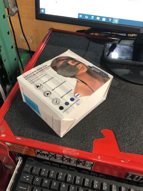 Photo 1 of sticro Moist Heat Stye Eye Compress Heating Pad for Single Stye Eye Treatment, Electric Heated Eye Mask for Dry Eyes Relief, Blepharitis-Treatment and Other Eye Irritation