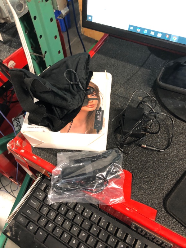 Photo 1 of sticro Moist Heat Stye Eye Compress Heating Pad for Single Stye Eye Treatment, Electric Heated Eye Mask for Dry Eyes Relief, Blepharitis-Treatment and Other Eye Irritation