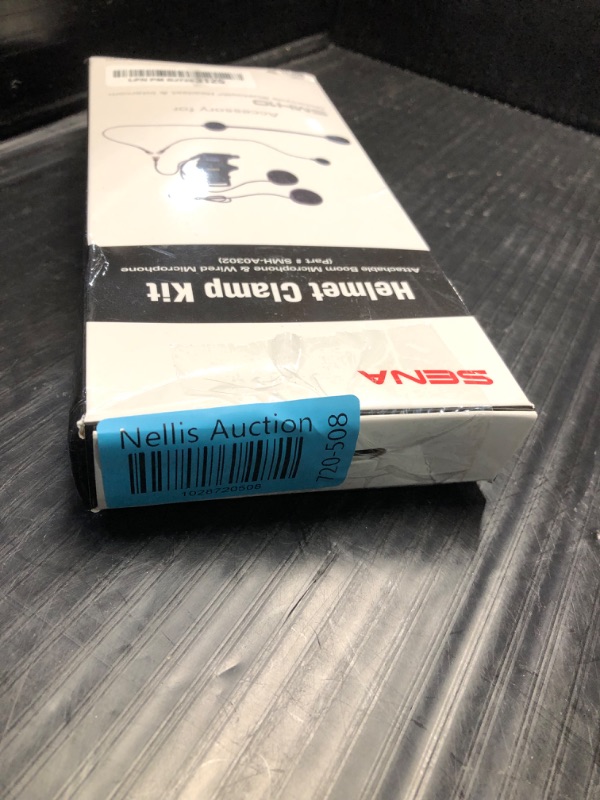 Photo 3 of ***FACTORY SEALED***
Sena SMH-A0302 Helmet Clamp Kit with Boom and Wired Microphones for SMH10 Bluetooth Headset, Black