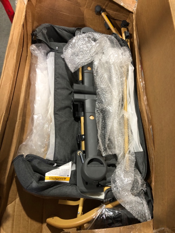 Photo 1 of (READ FULL POST) ANGELBLISS 3 in 1 Baby Bassinet, Rocking Bassinets Bedside Sleeper with Comfy Mattress and Wheels, 6 Height 