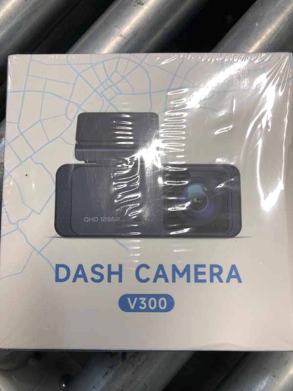 Photo 2 of ***FACTORY SEALED***Dash Cam, 1296P Front Dashcam, Veement V300 WiFi Dash Camera for Cars with App, Night Vision, Mini Hidden Single Car Camera, Loop Recording, 24H Parking Mode, Support 256GB Max, Black