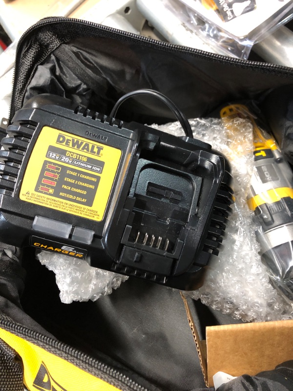 Photo 4 of ***SEE NOTES*** DEWALT FLEXVOLT ADVANTAGE 20V MAX* Hammer Drill, Cordless, 1/2-Inch (DCD999T1)