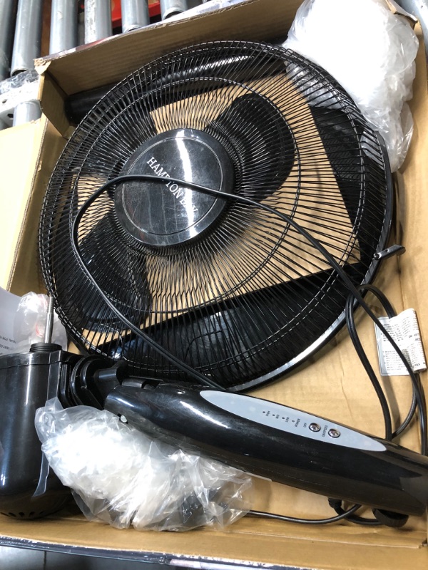 Photo 3 of ***NON REFUNDABLE, PARTS ONLY***
Hampton Bay 16 in. 3 Speed Digital Oscillating Standing Fan with Adjustable Height