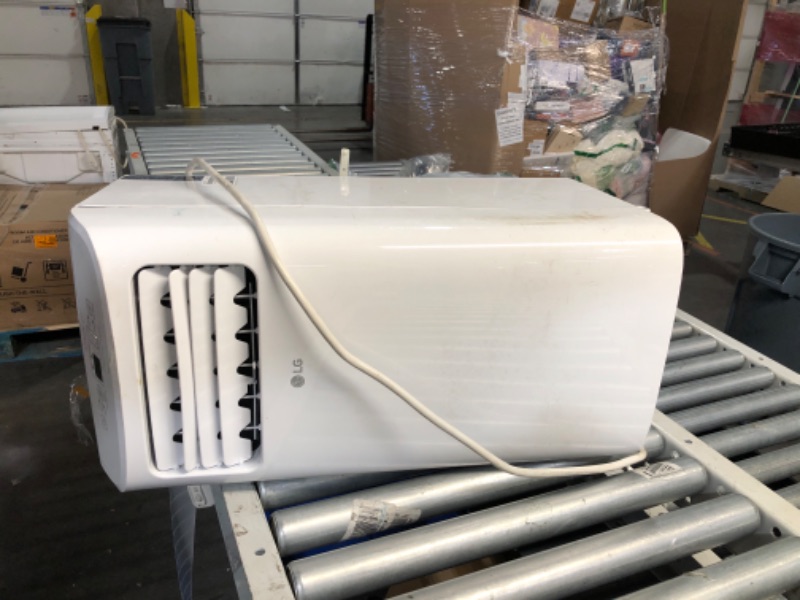 Photo 2 of **NONREFUNDABLE**FOR PARTS OR REPAIR**SEE NOTES**
LG LP0524WFR Portable Air Conditioner w/Remote, Cools 150 Sq.Ft, Quiet Operation, 115V, 5,000 BTU (7700 ASHRAE), White