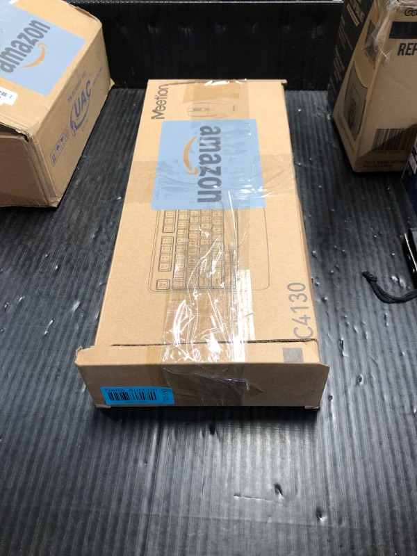 Photo 1 of MEETION Wireless Keyboard and Mouse, Computer Keyboard Mouse, 3 DPI Adjustable USB A and USB C Adapter Full-Sized Cordless Keyboard and Mouse, Wrist Rest for PC/Computer/Laptop/Windows/Mac, Pink