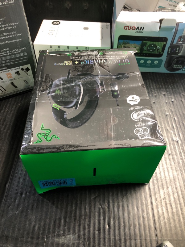 Photo 3 of **NONREFUNDABLE**FOR PARTS OR REPAIR**SEE NOTES**
Razer BlackShark V2 Gaming Headset: THX 7.1 Spatial Surround Sound - 50mm Drivers - Detachable Mic - for PC, PS4, PS5, Switch, Xbox One, Xbox Series X|S - 3.5mm Audio Jack & USB DAC - Black