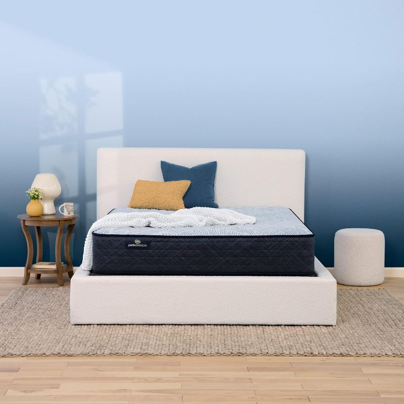 Photo 1 of ***STOCK PHOTO FOR REFERNCE*** Serta Perfect Sleeper Enhanced 12" Queen Mattress - Firm, Cooling Gel Memory Foam, Pocket Innersprings for Motion Isolation, Edge Support, CertiPUR-US Certified - Nurture Night
