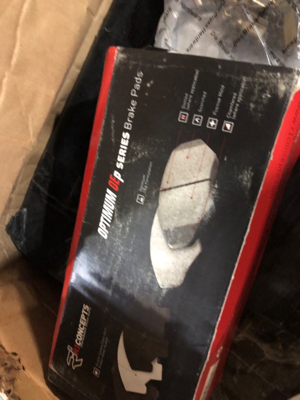 Photo 1 of Dynamic Friction Company 5000 Advanced Brake Pads - Ceramic 1551-2229-00-Front Set With rotors 