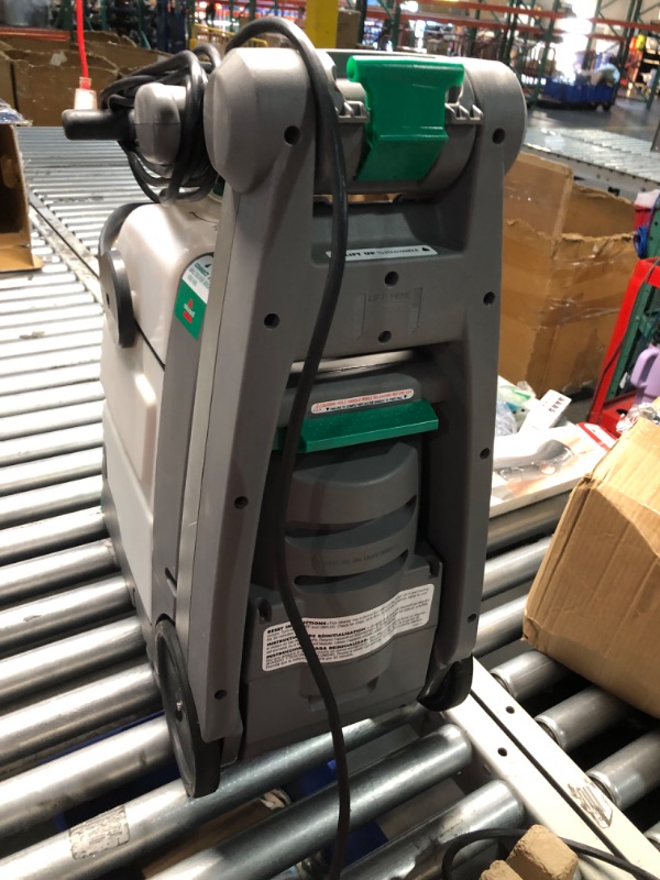 Photo 8 of ***NONREFUNDABLE - THIS SALE FINAL -  PARTS ONLY - SEE COMMENTS***
Bissell Big Green Professional Carpet Cleaner Machine, 86T3