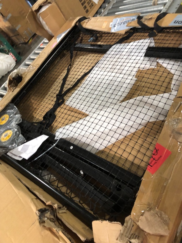 Photo 4 of ***USED - DAMAGED - LIKELY MISSING PARTS - SEE COMMENTS***
MR Height Adjustable Rebounder, Portable Sports Bounce Back Net, Adjustable Angle Pitch Back Return Net, Rebound Wall for Lacrosse, Baseball, Softball, Soccer, Football, Basketball, Volleyball, Te