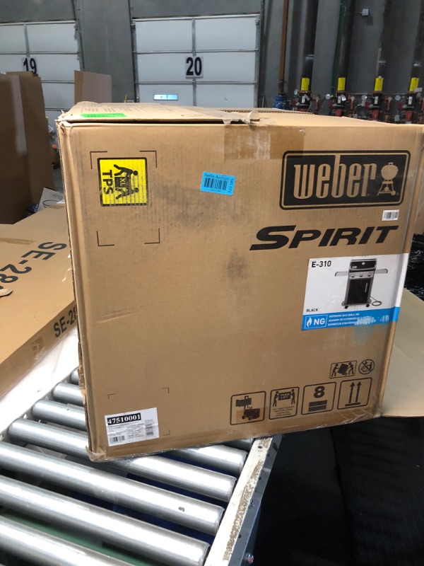 Photo 1 of ***FACTORY SEALED***
Weber Spirit E-310 Natural Gas Grill, Black, 3 Burner