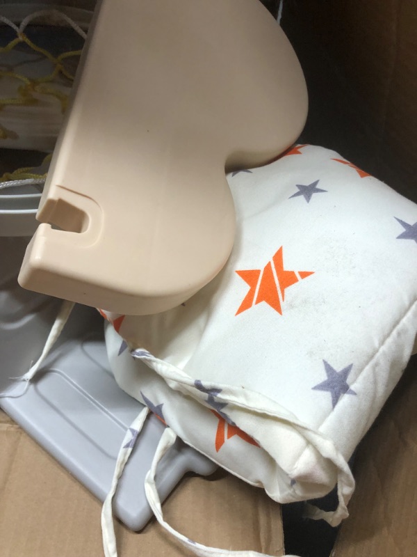 Photo 3 of **NONREFUNDABLE**FOR PARTS OR REPAIR**SEE NOTES**
5 in 1 Toddler Slide and Swing Set, Kid Slide for Toddlers Age 1-3, Bus Themed Baby Slide with Basketball Hoop, Indoor and Outdoor Slide Toddler Playset Toddler Playground Beige Coffee with Swing