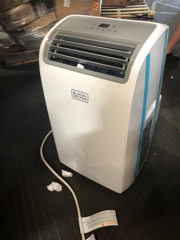 Photo 2 of ***STOCK PHOTO FOR REFERENCE ONLY***
BLACK+DECKER 8,000 BTU Portable Air Conditioner up to 350 Sq.Ft.with Remote Control, White