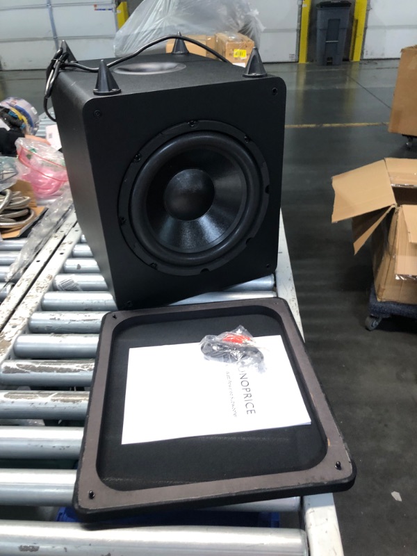 Photo 4 of ***DAMAGED - UNTESTED - SEE COMMENTS***
Monoprice Stage Right Series, 15-Inch Powered Speaker, 1400W, SRD215, Class D Amp, DSP, Bluetooth Streaming Speakerscff