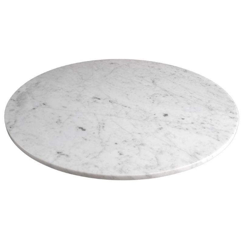 Photo 1 of 
Marble Lazy Susan Turntable Rotating Tray Dining Table Centerpiece Serving Plate Large - 22 Inch