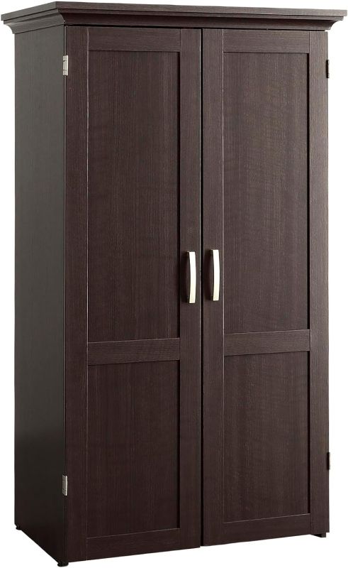 Photo 1 of ***BOX 1 OF 2***Sauder Miscellaneous Storage Craft & Sewing Armoire, L: 35.12" x W: 21.81" x H: 61.58", Dakota Oak